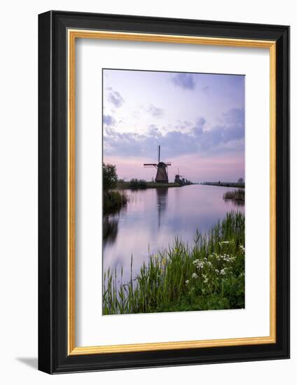 Kinderdijk,Molenwaard - Holland-ClickAlps-Framed Photographic Print