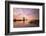 Kinderdijk, Netherlands the Windmills of Kinderdijk Resumed at Sunrise.-ClickAlps-Framed Photographic Print