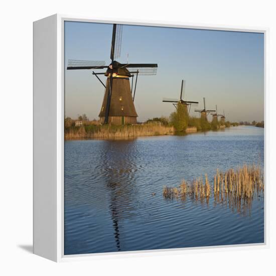 Kinderdijk Windmills, Holland-Anna Miller-Framed Premier Image Canvas