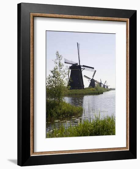 Kinderdijk Windmills, UNESCO World Heritage Site, Holland, Europe-Olivieri Oliviero-Framed Photographic Print