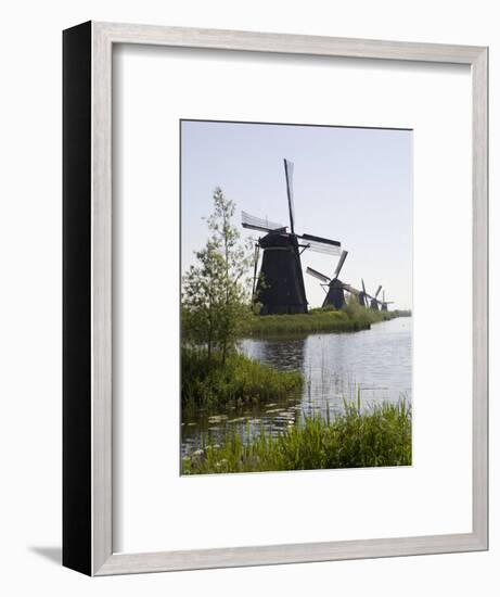 Kinderdijk Windmills, UNESCO World Heritage Site, Holland, Europe-Olivieri Oliviero-Framed Photographic Print