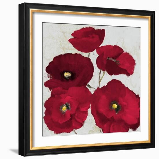 Kindle Poppies II-Lanie Loreth-Framed Art Print