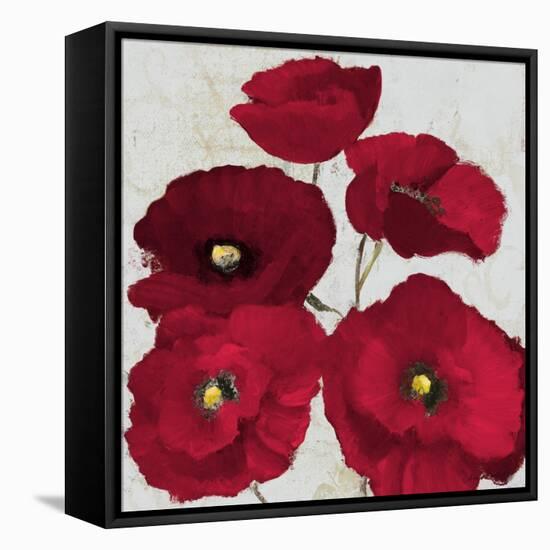 Kindle Poppies II-Lanie Loreth-Framed Stretched Canvas