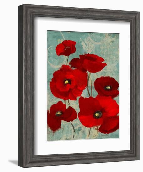 Kindle's Poppies I-Lanie Loreth-Framed Art Print