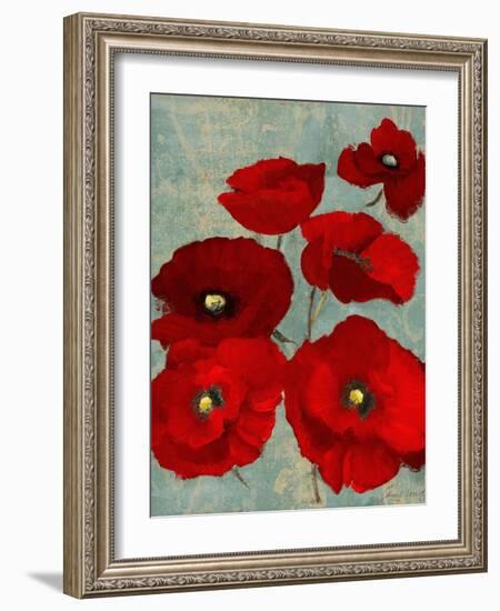 Kindle's Poppies II-Lanie Loreth-Framed Art Print