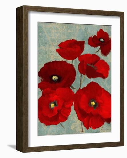 Kindle's Poppies II-Lanie Loreth-Framed Art Print