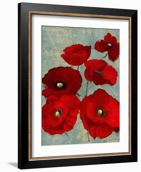 Kindle's Poppies II-Lanie Loreth-Framed Art Print