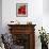 Kindle's Poppies II-Lanie Loreth-Framed Premium Giclee Print displayed on a wall