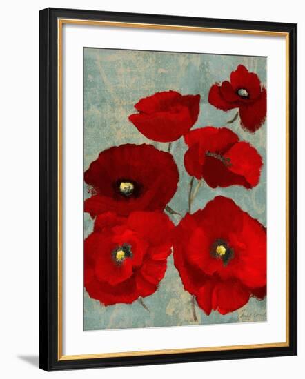 Kindle's Poppies II-Lanie Loreth-Framed Premium Giclee Print