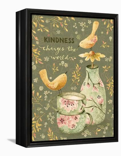 Kindness Changes The World-Yachal Design-Framed Premier Image Canvas
