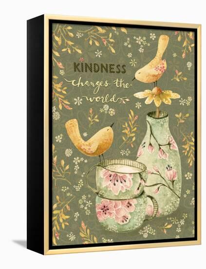 Kindness Changes The World-Yachal Design-Framed Premier Image Canvas