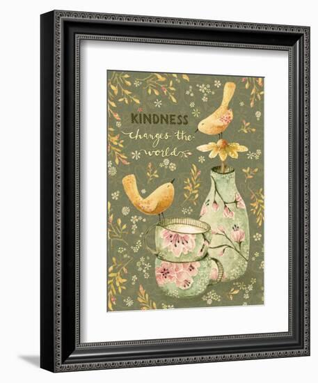 Kindness Changes The World-Yachal Design-Framed Premium Giclee Print