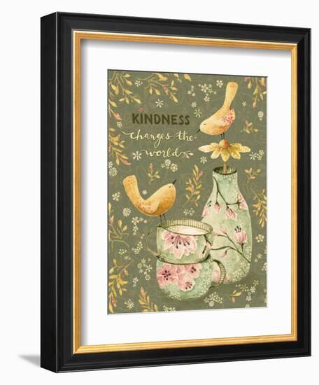 Kindness Changes The World-Yachal Design-Framed Premium Giclee Print