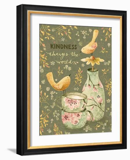 Kindness Changes The World-Yachal Design-Framed Giclee Print