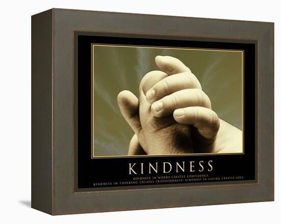 Kindness-Eric Yang-Framed Stretched Canvas