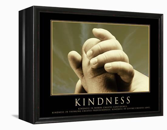 Kindness-Eric Yang-Framed Stretched Canvas