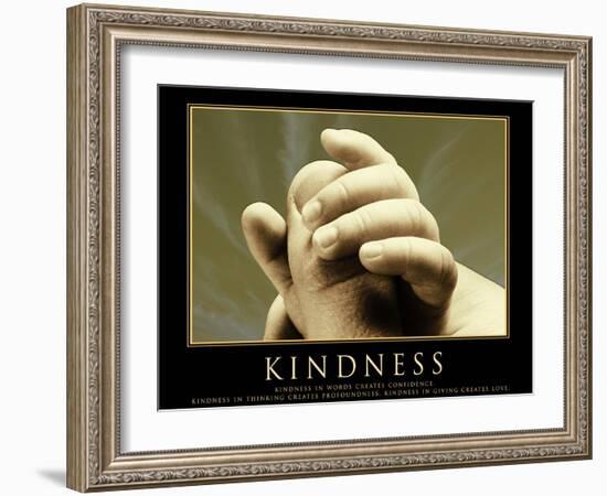 Kindness-Eric Yang-Framed Art Print