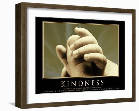 Kindness-Eric Yang-Framed Art Print