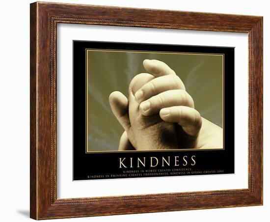 Kindness-Eric Yang-Framed Art Print