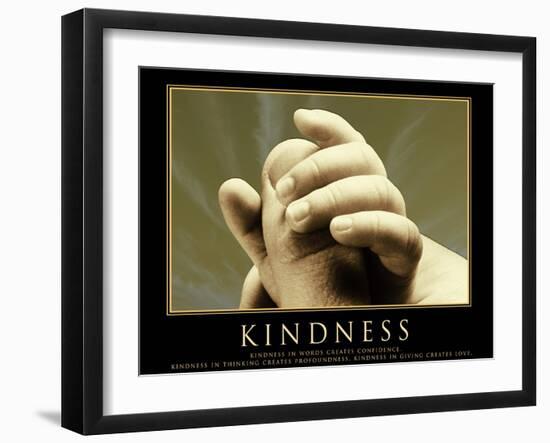 Kindness-Eric Yang-Framed Art Print