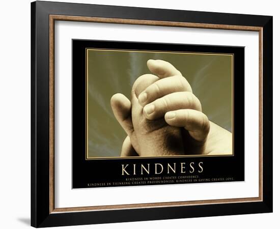 Kindness-Eric Yang-Framed Art Print