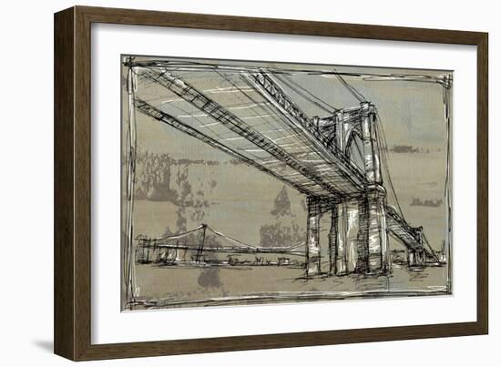 Kinetic City Sketch I-Ethan Harper-Framed Art Print