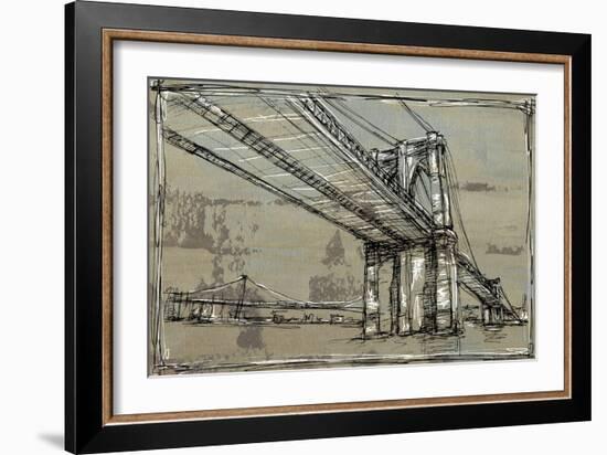 Kinetic City Sketch I-Ethan Harper-Framed Art Print