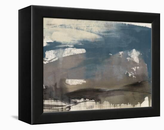 Kinetic Coastline II-Jennifer Goldberger-Framed Stretched Canvas