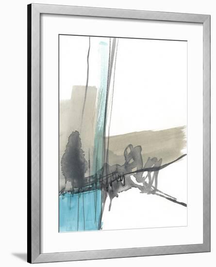 Kinetic Grid IX-null-Framed Art Print