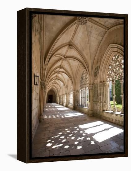 King Afonso V Cloister, Monastery of Santa Maria Da Vitoria, Batalha, Estremadura, Portugal-Michele Falzone-Framed Premier Image Canvas