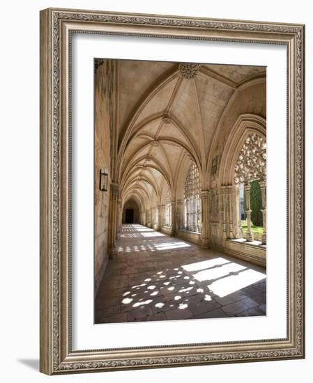 King Afonso V Cloister, Monastery of Santa Maria Da Vitoria, Batalha, Estremadura, Portugal-Michele Falzone-Framed Photographic Print