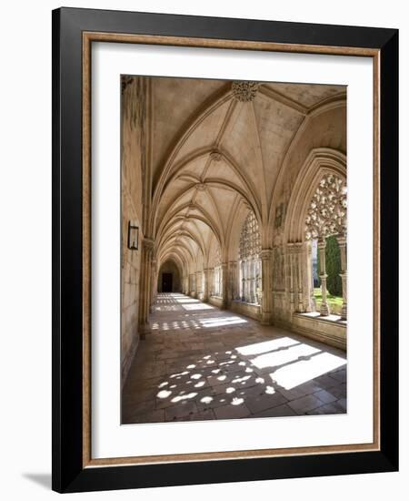 King Afonso V Cloister, Monastery of Santa Maria Da Vitoria, Batalha, Estremadura, Portugal-Michele Falzone-Framed Photographic Print