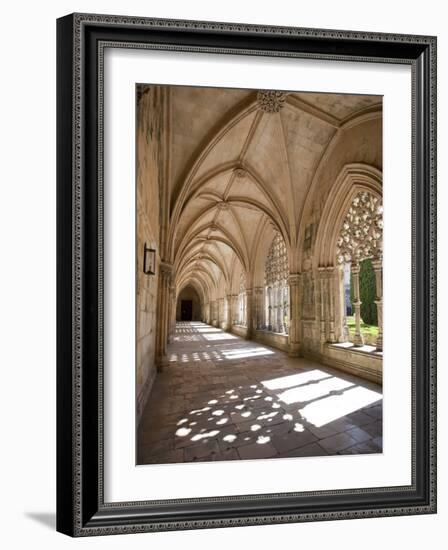 King Afonso V Cloister, Monastery of Santa Maria Da Vitoria, Batalha, Estremadura, Portugal-Michele Falzone-Framed Photographic Print