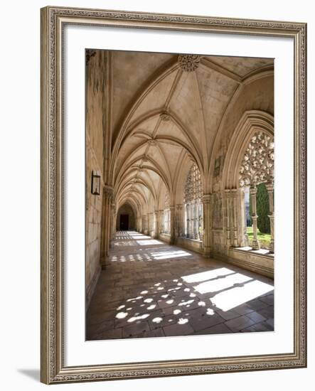 King Afonso V Cloister, Monastery of Santa Maria Da Vitoria, Batalha, Estremadura, Portugal-Michele Falzone-Framed Photographic Print