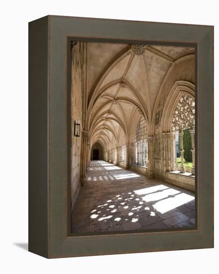 King Afonso V Cloister, Monastery of Santa Maria Da Vitoria, Batalha, Estremadura, Portugal-Michele Falzone-Framed Premier Image Canvas