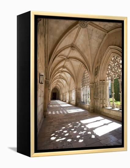 King Afonso V Cloister, Monastery of Santa Maria Da Vitoria, Batalha, Estremadura, Portugal-Michele Falzone-Framed Premier Image Canvas