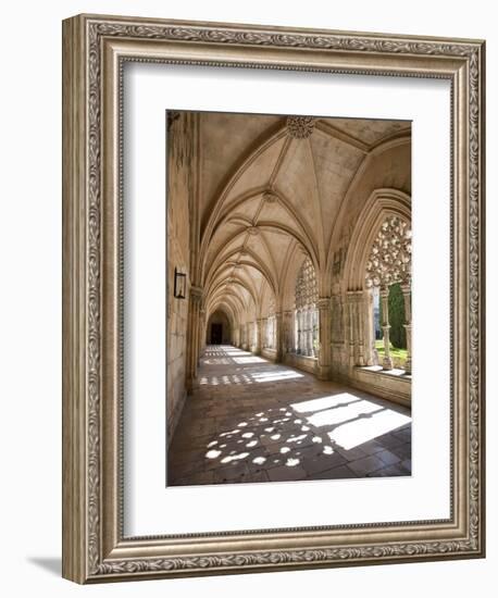 King Afonso V Cloister, Monastery of Santa Maria Da Vitoria, Batalha, Estremadura, Portugal-Michele Falzone-Framed Photographic Print