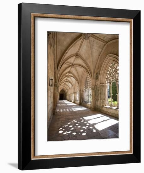 King Afonso V Cloister, Monastery of Santa Maria Da Vitoria, Batalha, Estremadura, Portugal-Michele Falzone-Framed Photographic Print