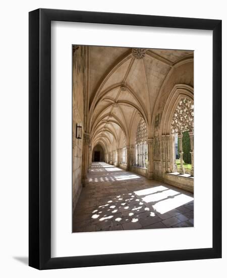 King Afonso V Cloister, Monastery of Santa Maria Da Vitoria, Batalha, Estremadura, Portugal-Michele Falzone-Framed Photographic Print