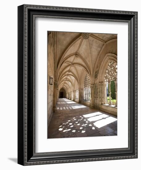 King Afonso V Cloister, Monastery of Santa Maria Da Vitoria, Batalha, Estremadura, Portugal-Michele Falzone-Framed Photographic Print