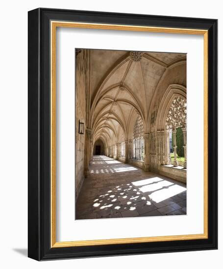 King Afonso V Cloister, Monastery of Santa Maria Da Vitoria, Batalha, Estremadura, Portugal-Michele Falzone-Framed Photographic Print