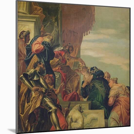 King Ahasuerus Crowns Esther, 1556-Veronese-Mounted Giclee Print