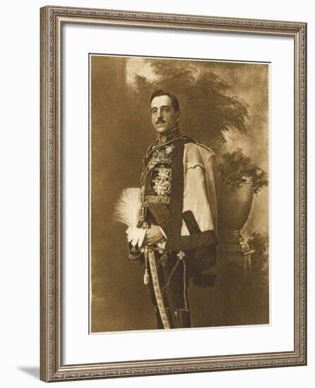 King Alexander of Yugoslavia (1900-1934). Ruler of Yugoslavia; Crown Prince of Serbia-null-Framed Photographic Print