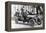 King Alfonso XIII in a Hispano-Suiza Car, Palace of La Granja, Segovia, Spain, C1907-null-Framed Premier Image Canvas