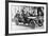 King Alfonso XIII in a Hispano-Suiza Car, Palace of La Granja, Segovia, Spain, C1907-null-Framed Photographic Print