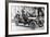 King Alfonso XIII in a Hispano-Suiza Car, Palace of La Granja, Segovia, Spain, C1907-null-Framed Photographic Print