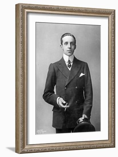 King Alfonso Xiii of Spain, C.1910-null-Framed Giclee Print