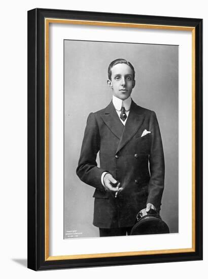King Alfonso Xiii of Spain, C.1910-null-Framed Giclee Print