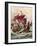 King Alfred's Galleys Attacking the Viking Dragon Ships, 897-Henry Payne-Framed Giclee Print