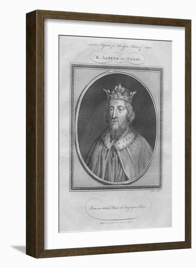 King Alfred the Great, 1785-null-Framed Giclee Print